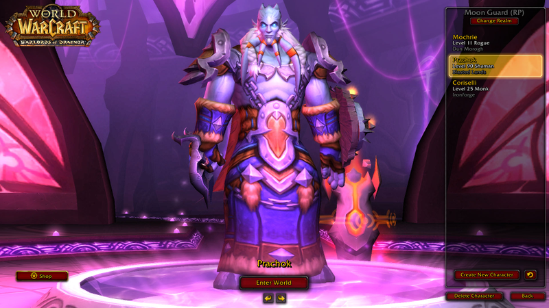 Illustration for article titled Instant Level 90 Shaman, Just Add Warlords Of Draenor